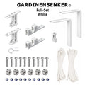 Gardinensenker© Kit Complet Blanc, Système de levage pour tringles à rideaux (Copie)